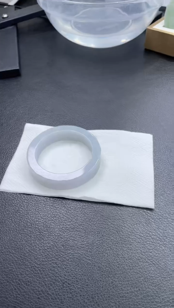 未镶嵌手镯定制翡翠雪手镯DDJ发一件