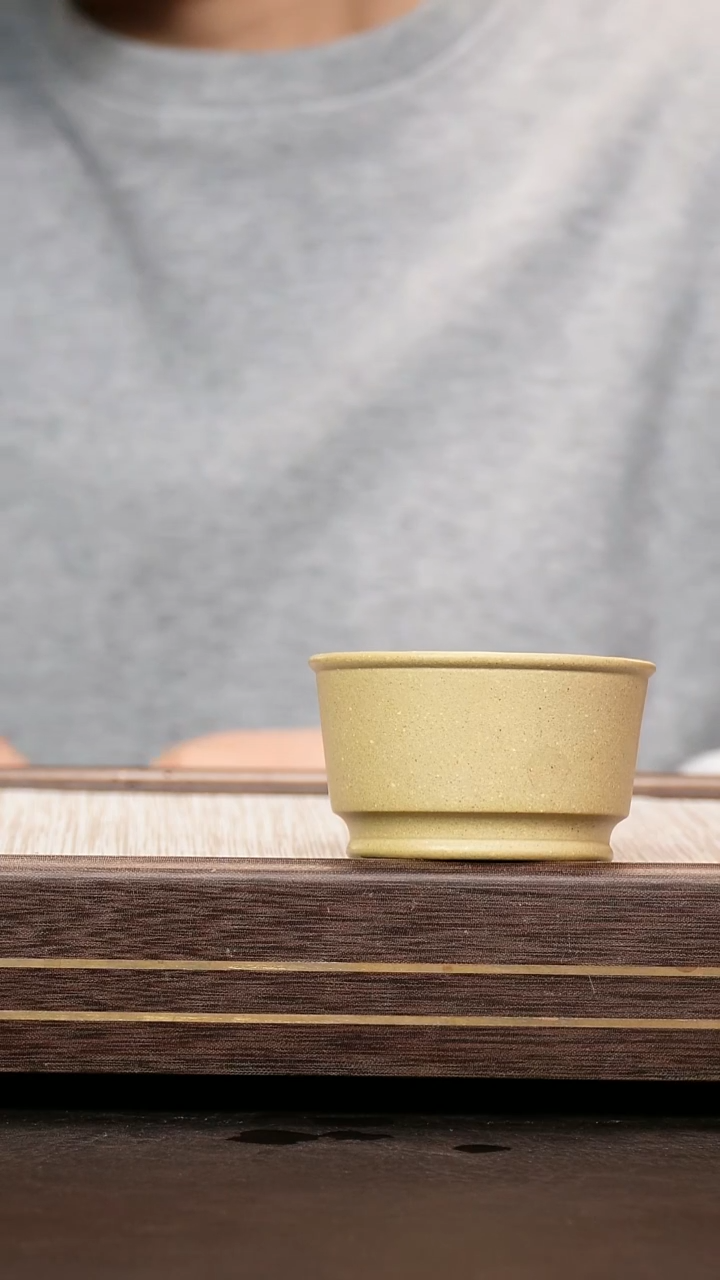 茶壶紫砂本绿 宽口杯