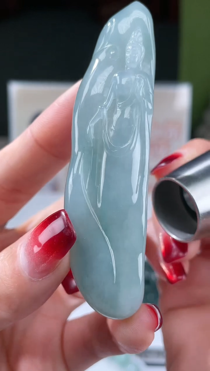 【闪购商品】定制翡翠未镶嵌不退不换CMH1件-A