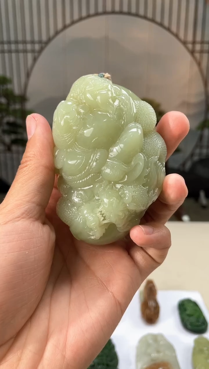 【闪购商品】定制和田玉多样性发货拍一发一 29149