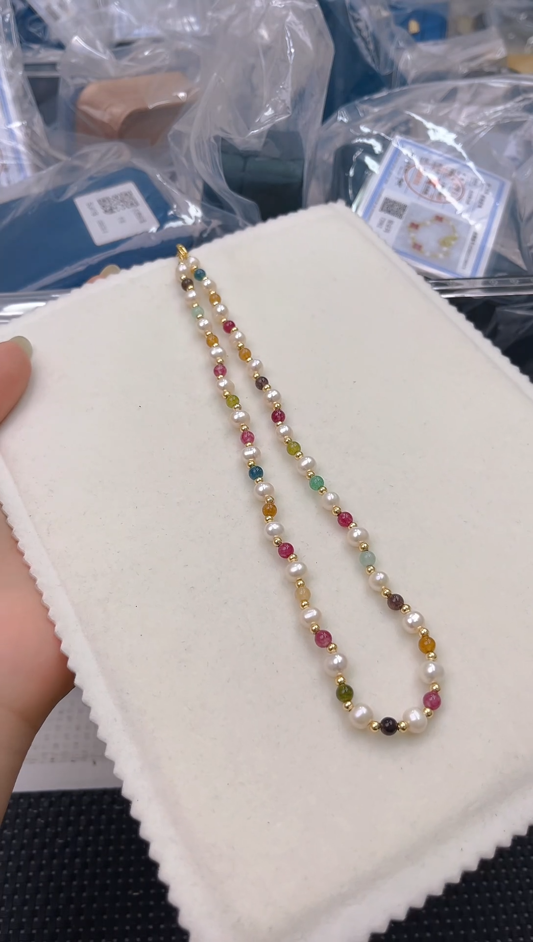 未镶嵌淡水珍珠耳饰xl3216