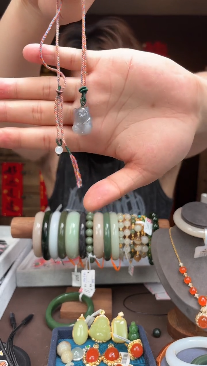 【闪购商品】和田玉AS120-未镶嵌熊猫