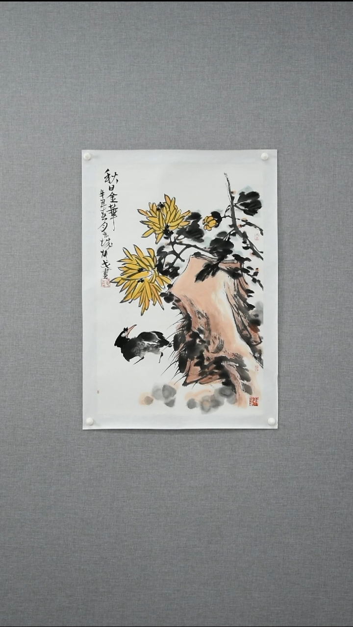 【闪购商品】绘画邵戈-花鸟-2.8平尺-05