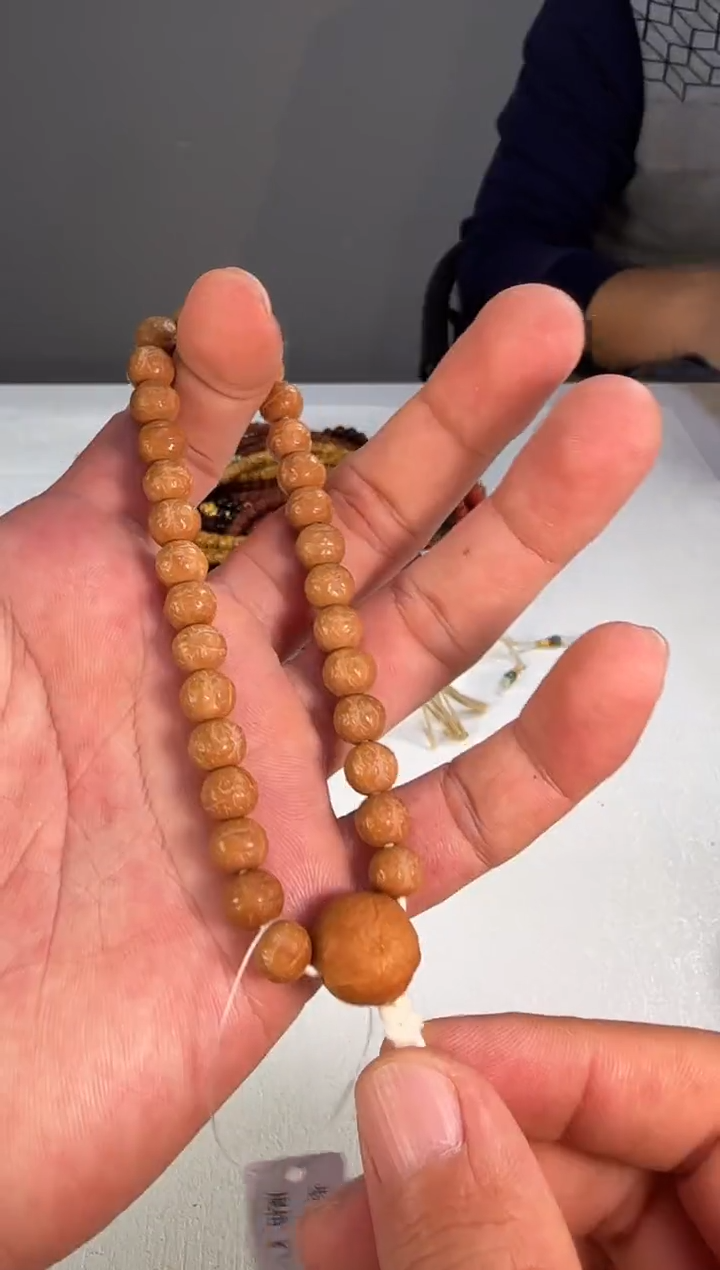 手串猴头核桃猴头雕刻凤眼尺寸8