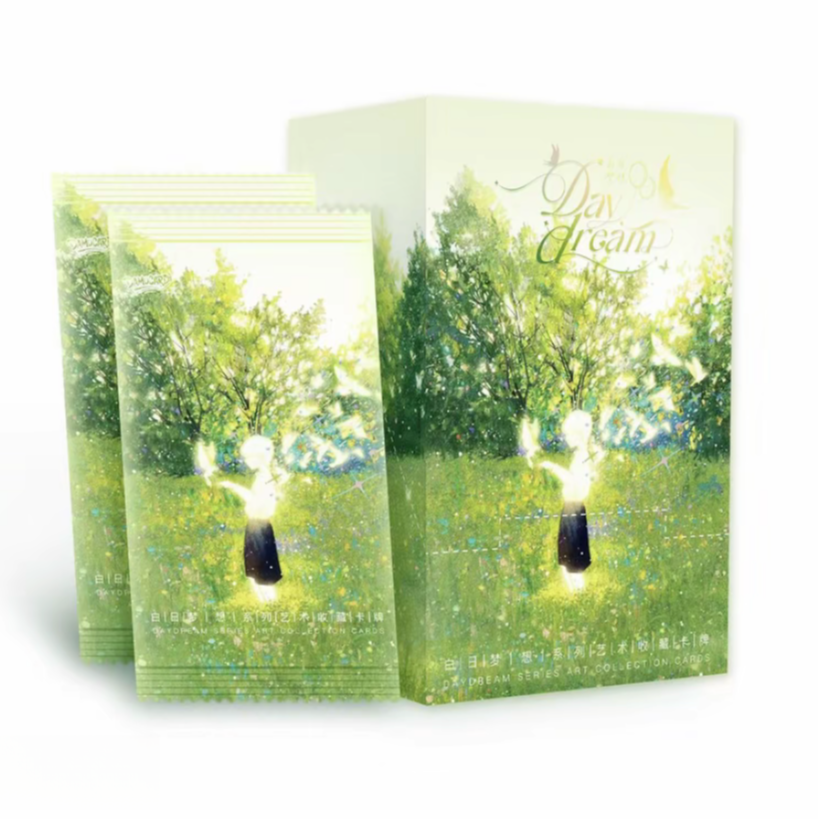 【玩法合集】DAMOCARD艺术系列第1弹《白日梦想》系列收藏卡牌-代拆