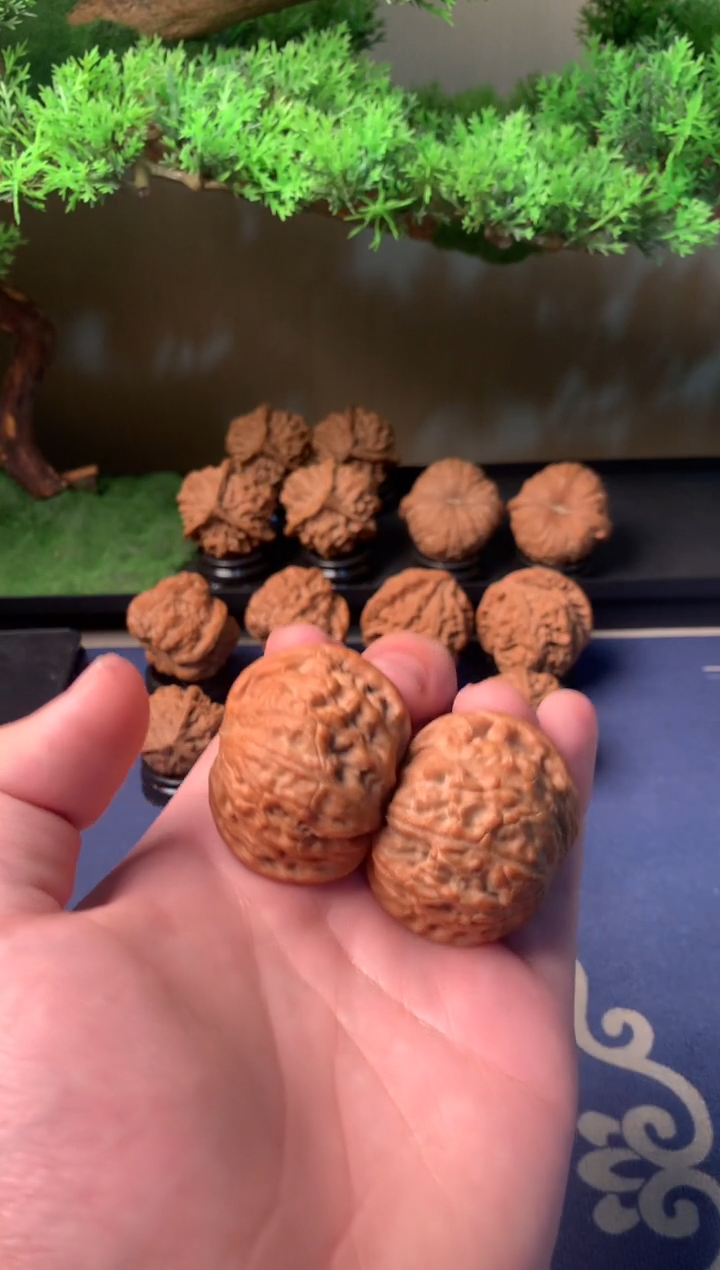 【闪购商品】文玩核桃吊坠42磨盘