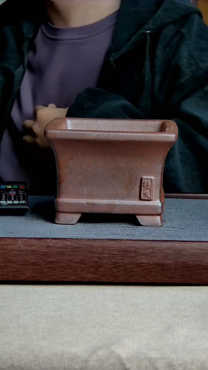 紫砂花盆14*10内径紫砂花盆