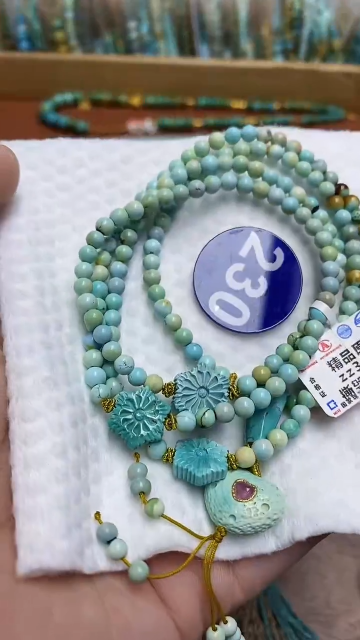 【闪购商品】绿松石项链未镶嵌230