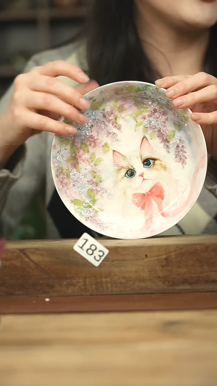 设计师手作款 ！十七手绘/壶承