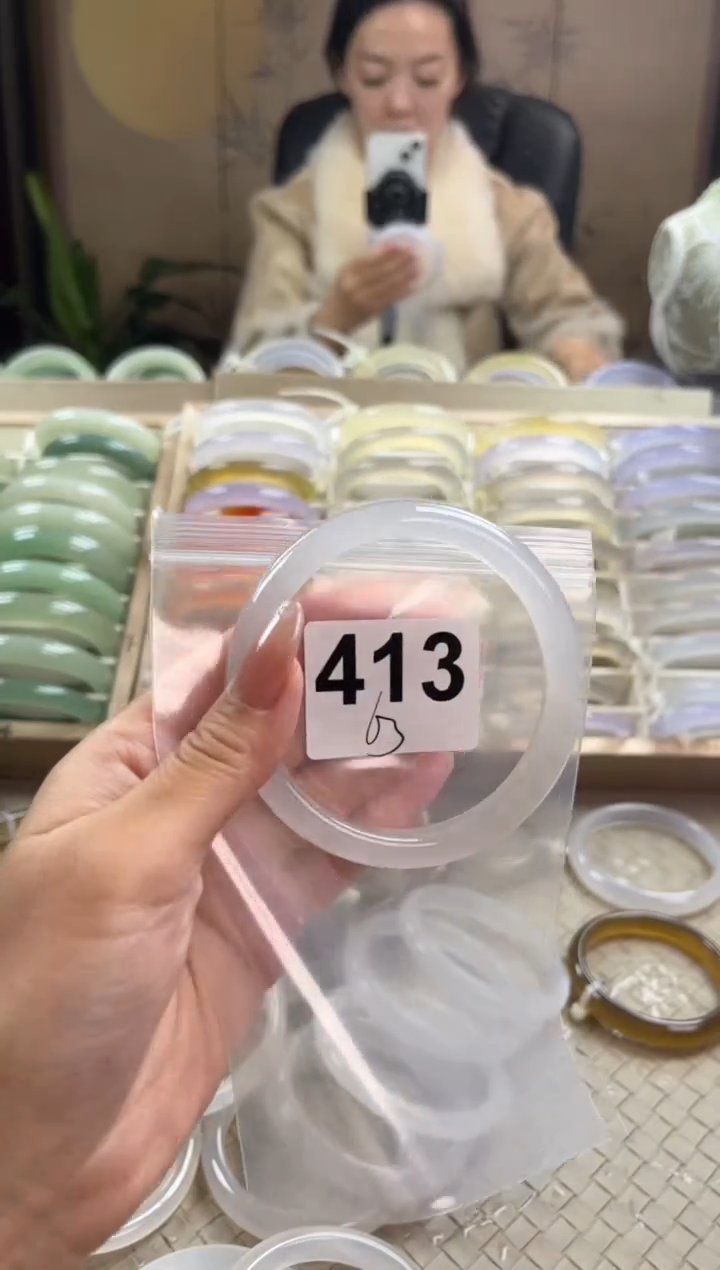 手镯玛瑙/玉髓未镶嵌413