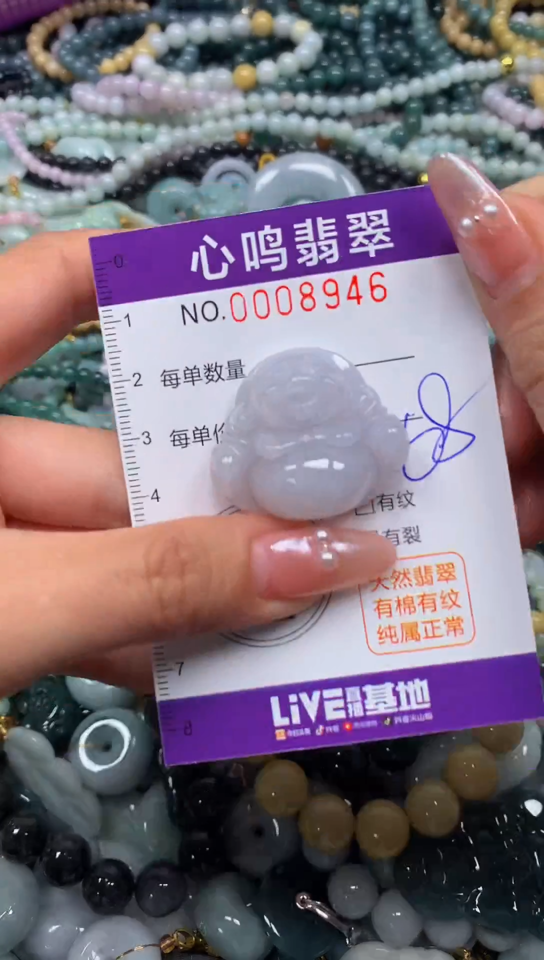 颈饰未镶嵌翡翠闪购008946