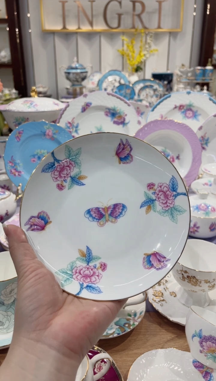 36%以上骨粉骨瓷盘