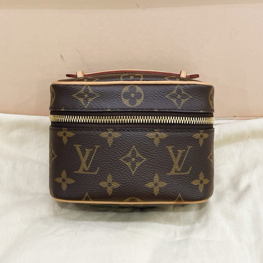 99新 LouisVuitton/路易威登 mini老花化妆包 /7QH38167