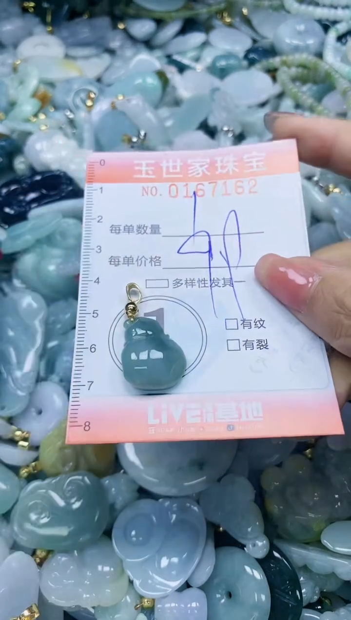 【闪购商品】翡翠颈饰未镶嵌闪购0167162