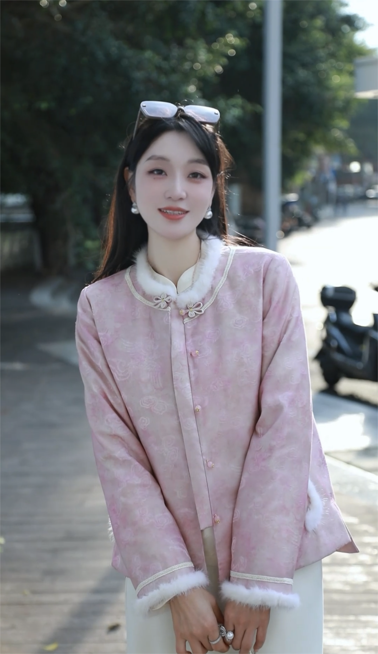 《珊珊定制》《紫气东来》冬季新中式国风重工气质百搭加厚鹅绒服6640