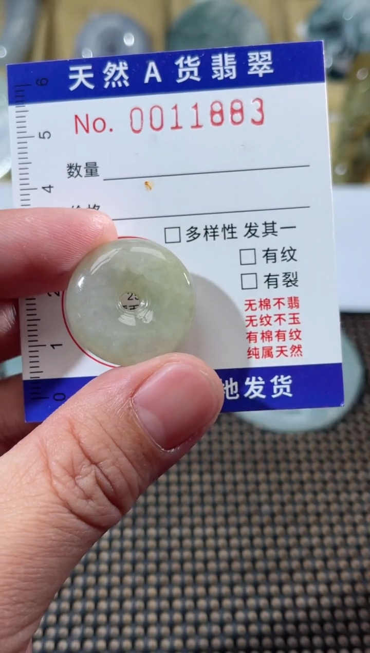 【闪购商品】翡翠颈饰未镶嵌天然缅甸A货翡翠（多样性发货）平安扣