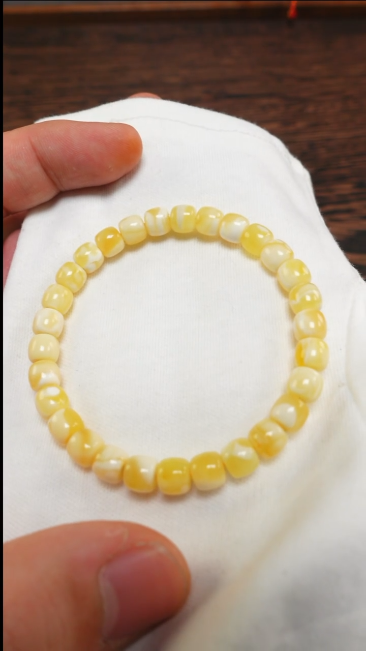 【闪购商品】蜜蜡手链未镶嵌2153/7mm红标手串
