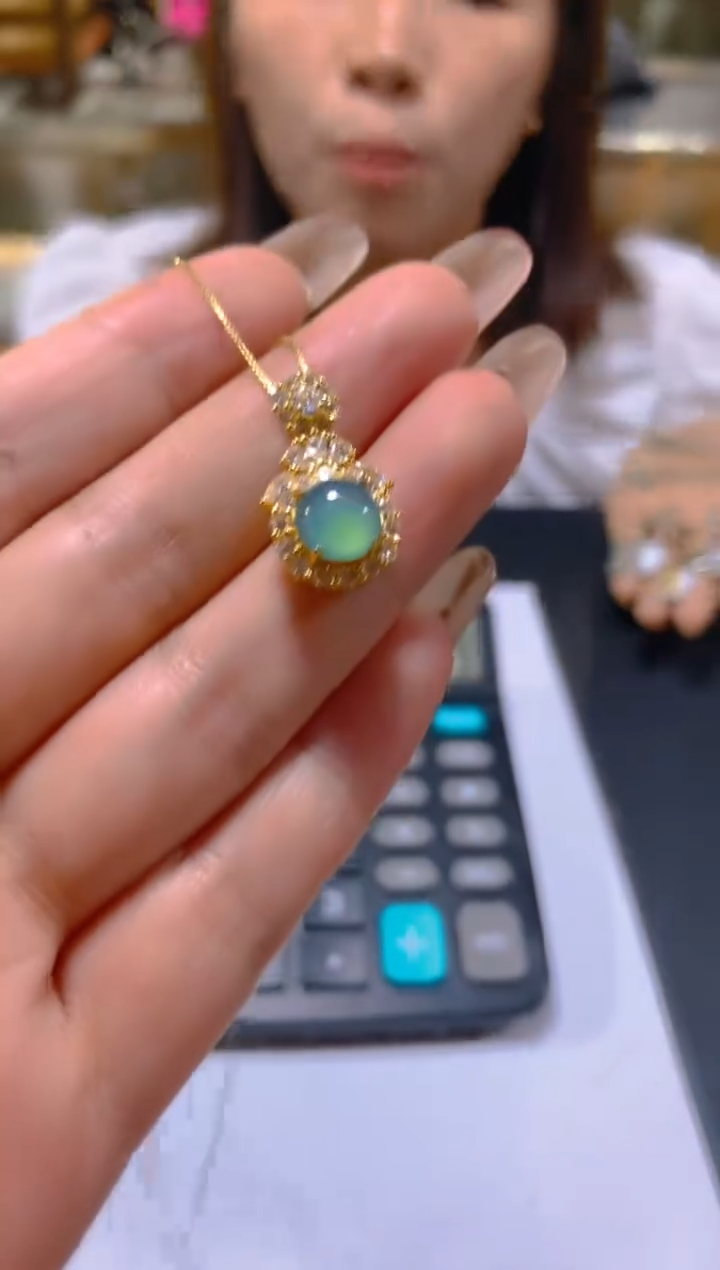 颈饰未镶嵌翡翠多样性发一