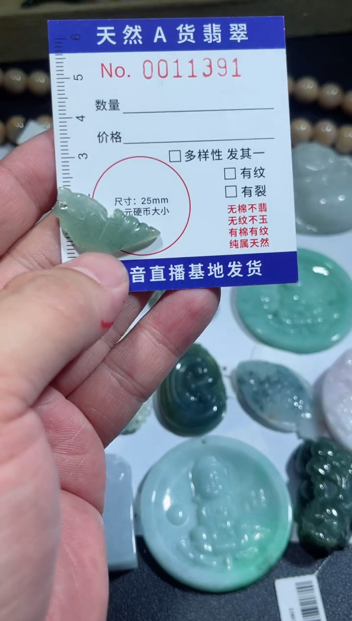 【闪购商品】翡翠颈饰未镶嵌00011391