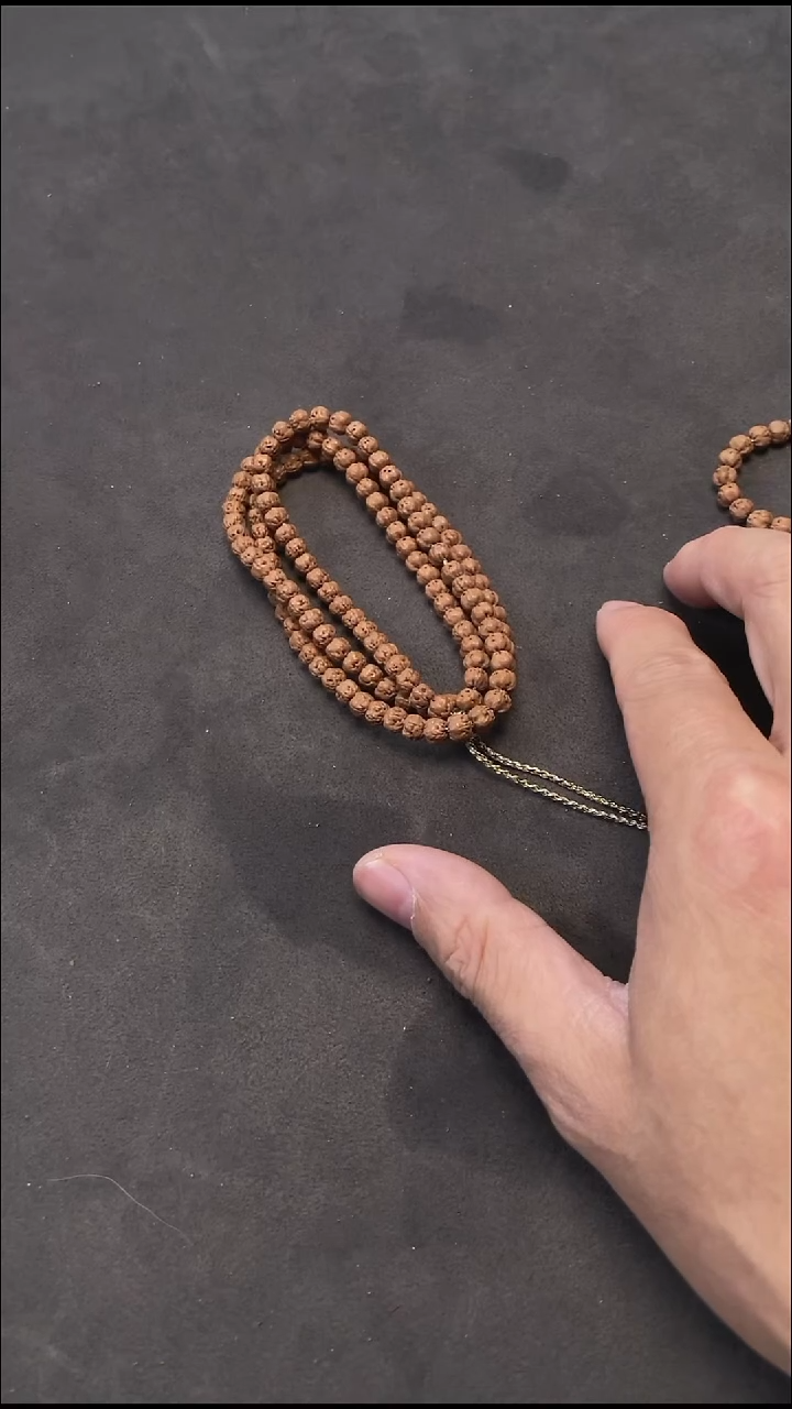 吊坠柏香籽/百香籽FS-3原桩佛手五爪金龙小金刚菩提108（6mm)