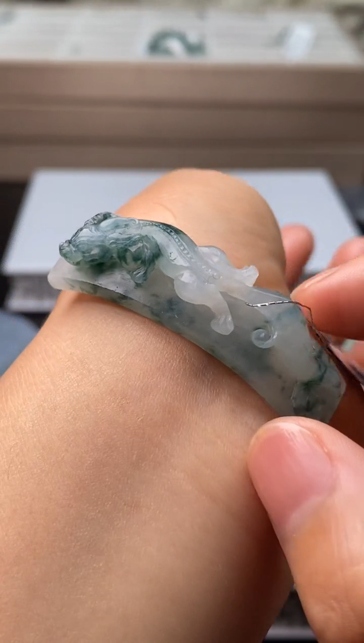 【闪购商品】定制翡翠未镶嵌翡翠毛货~多样性发货一个