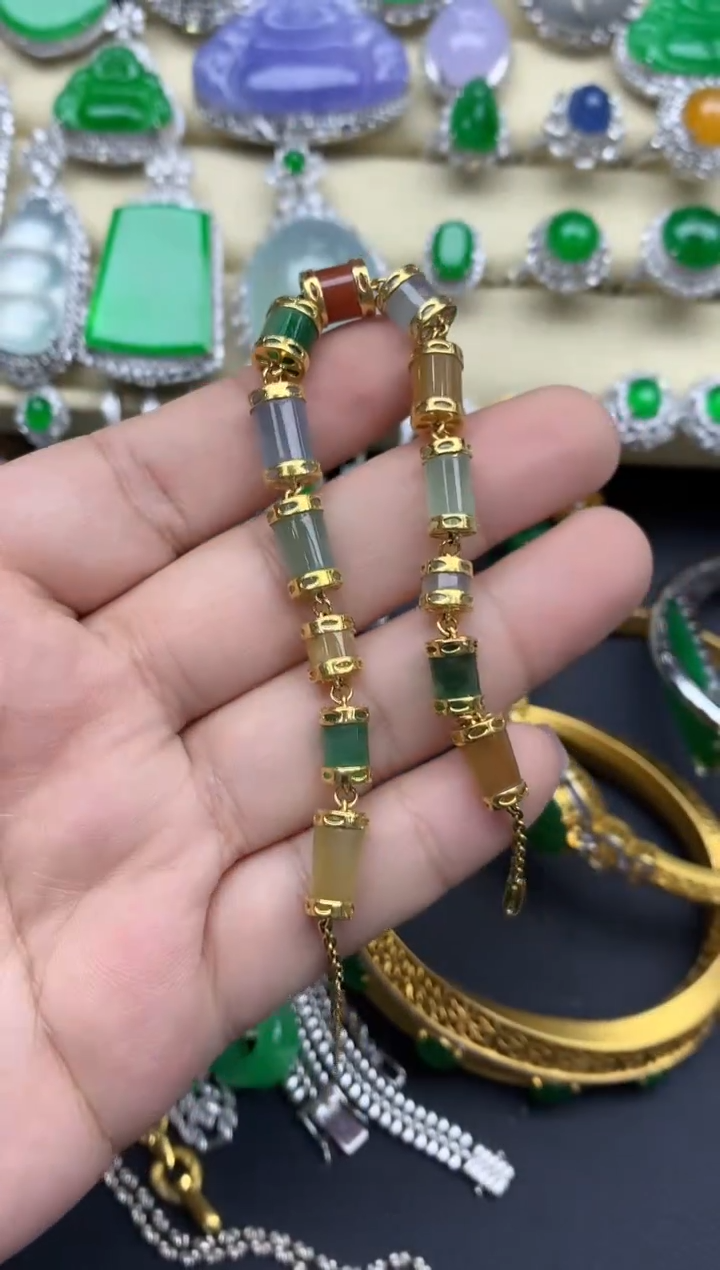 【闪购商品】翡翠手串未镶嵌712-中国好珍宝