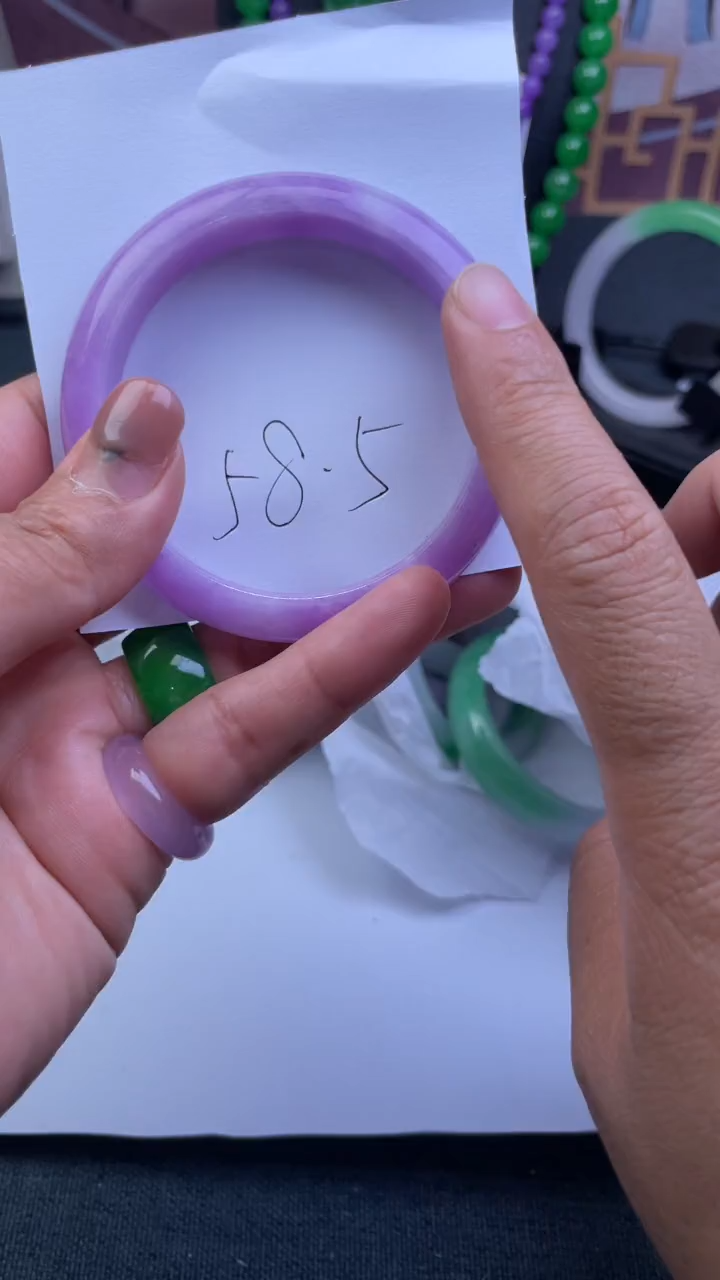 非金属仿水晶手镯