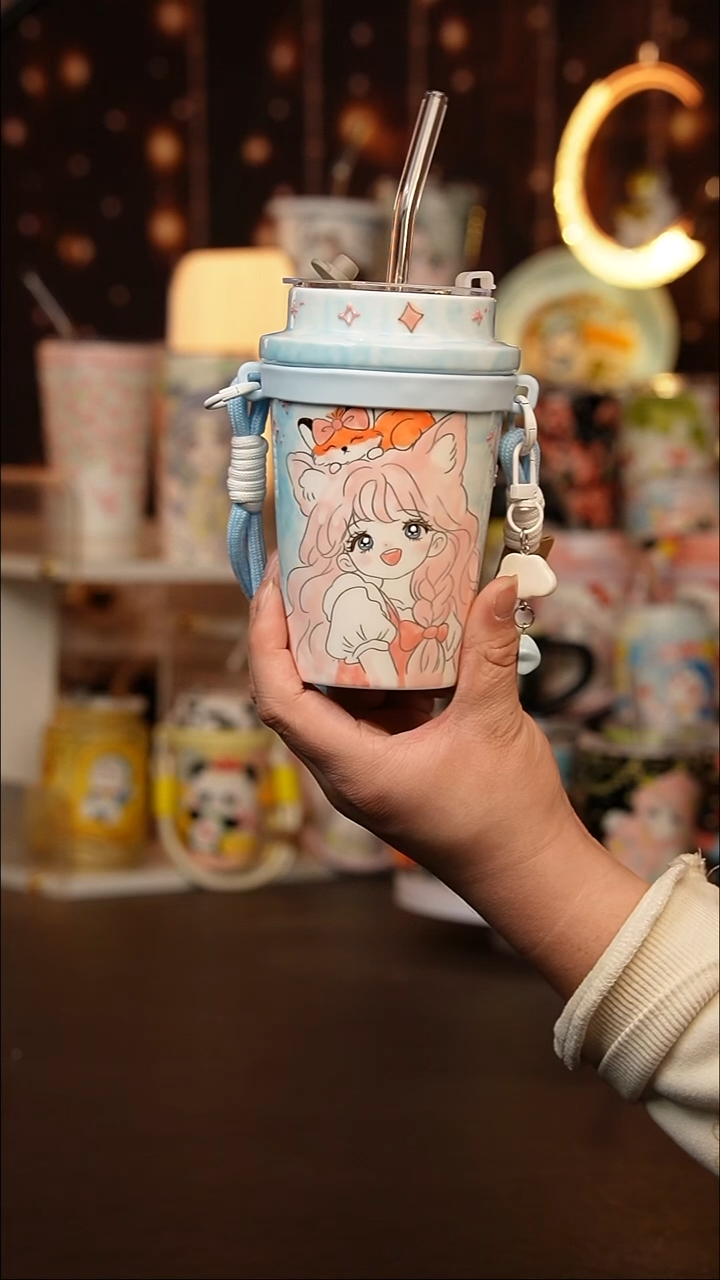 （玉泥）景德镇手工手绘文创陶瓷杯