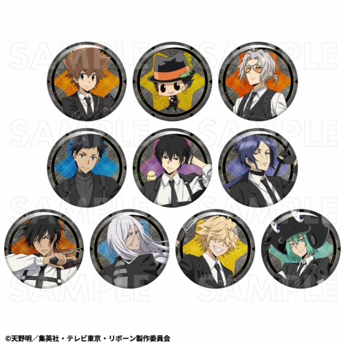 【家庭教师】agf战斗黑西吧唧徽章盲盒日谷潮玩盲盒直播