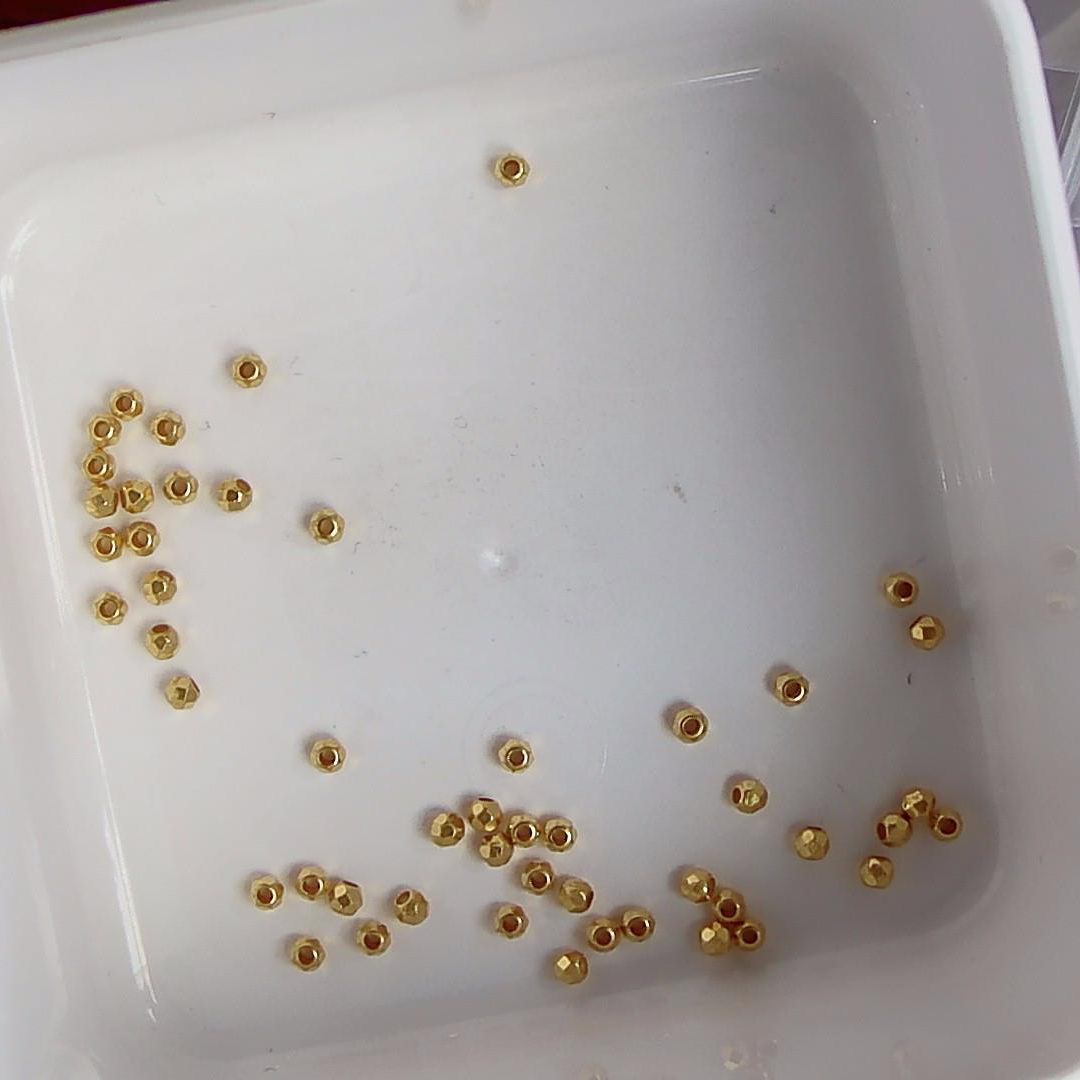 黄金足金小金 豆 