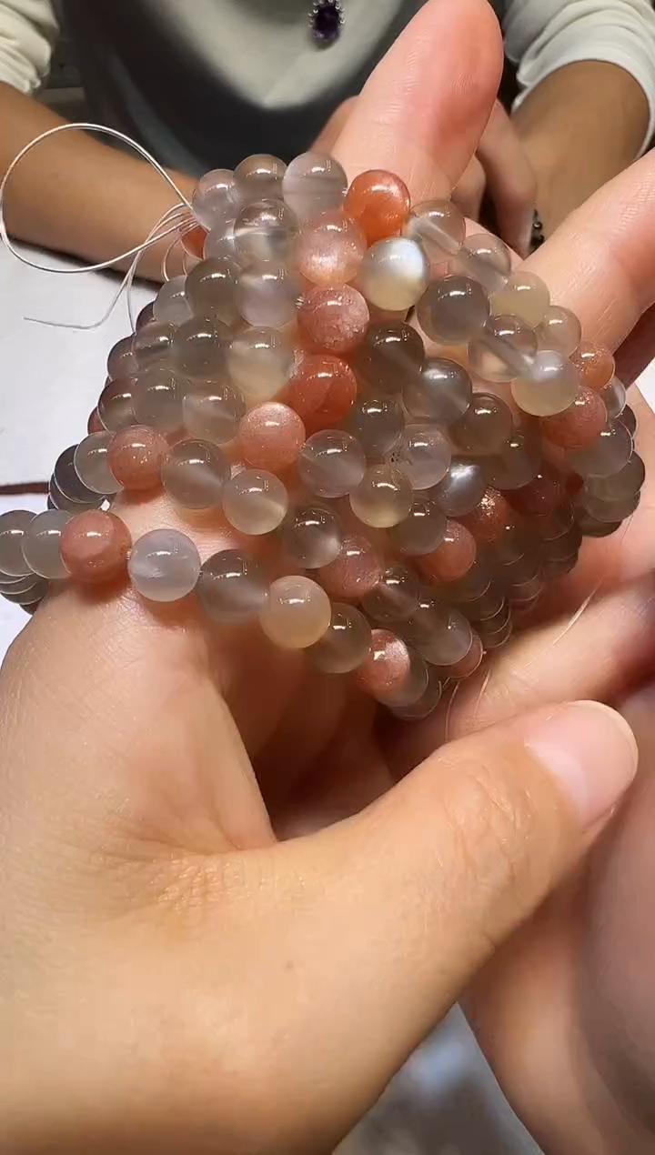 未镶嵌手串长石1219m012多样性发其一