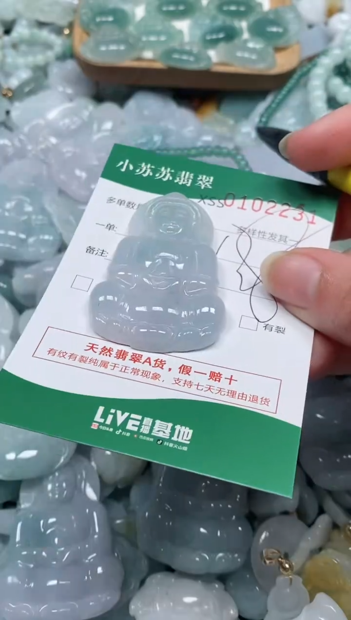 【闪购商品】翡翠颈饰未镶嵌闪购商品0102231