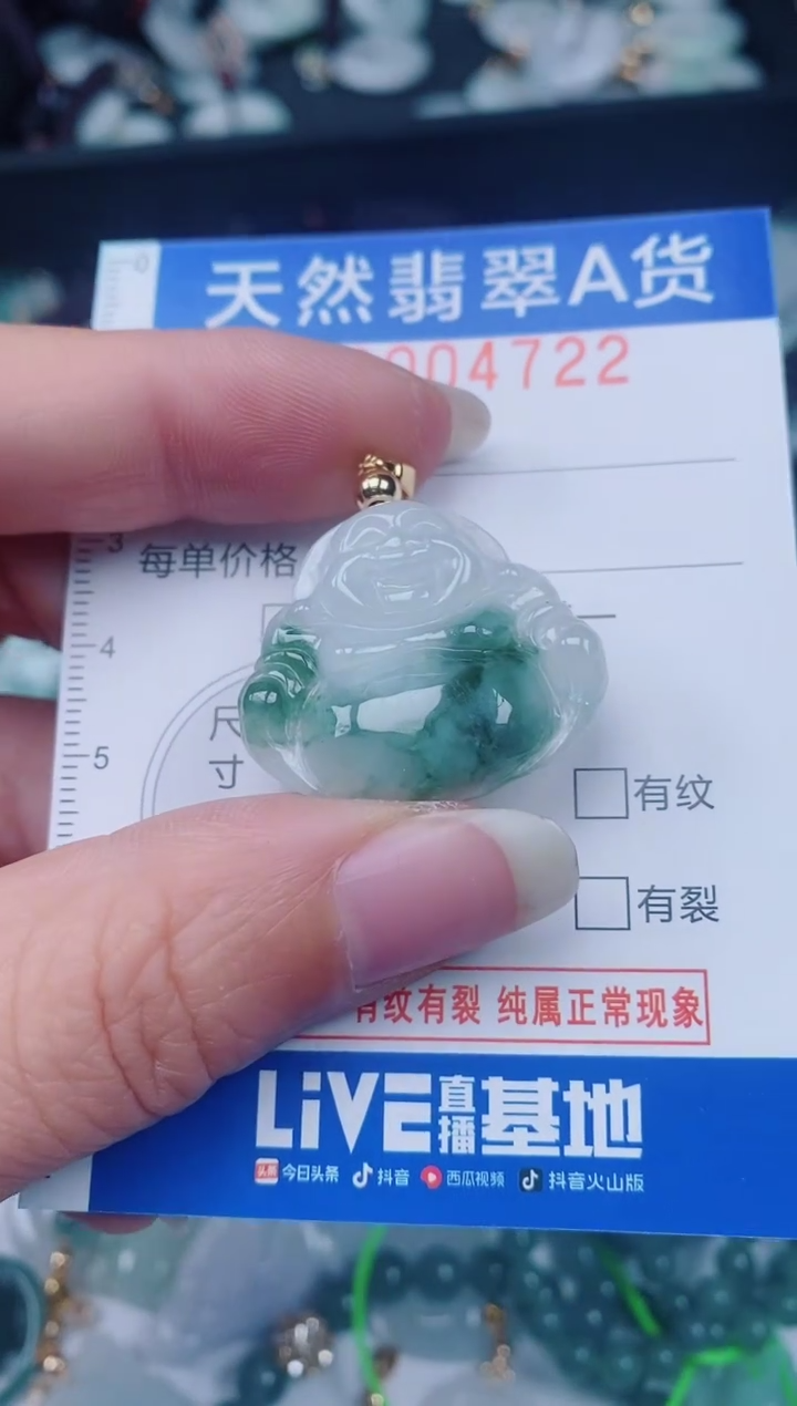 颈饰未镶嵌翡翠00004722