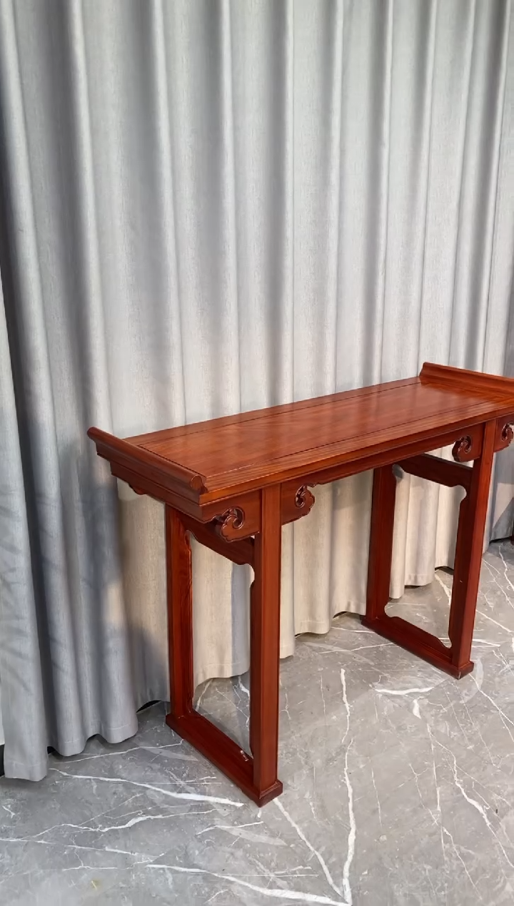 花梨木类成套家具缅甸花梨木条案