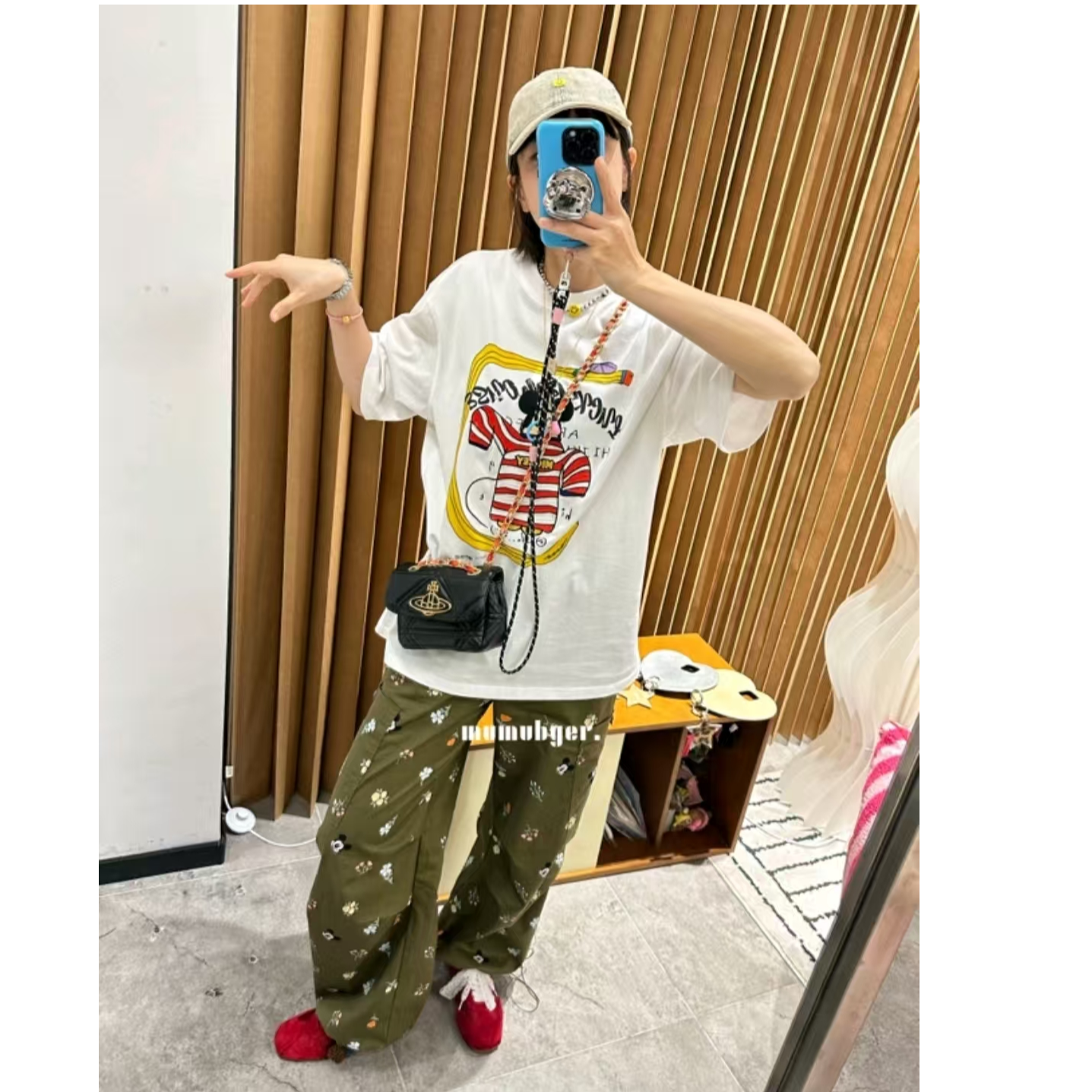 米奇短袖 A 白色 2618