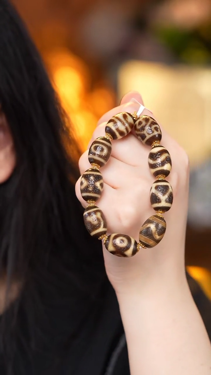 【闪购商品】玛瑙/玉髓颈饰未镶嵌Z27348多宝手串