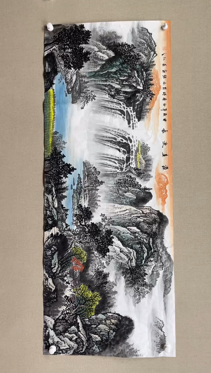 国画180*68 李永强李永强李永强李永强