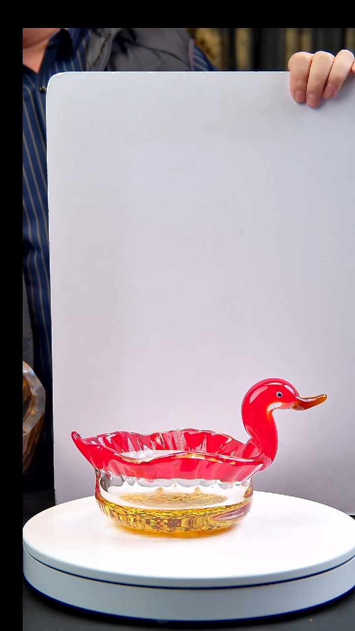 手工艺品琉璃手工琉璃果盘