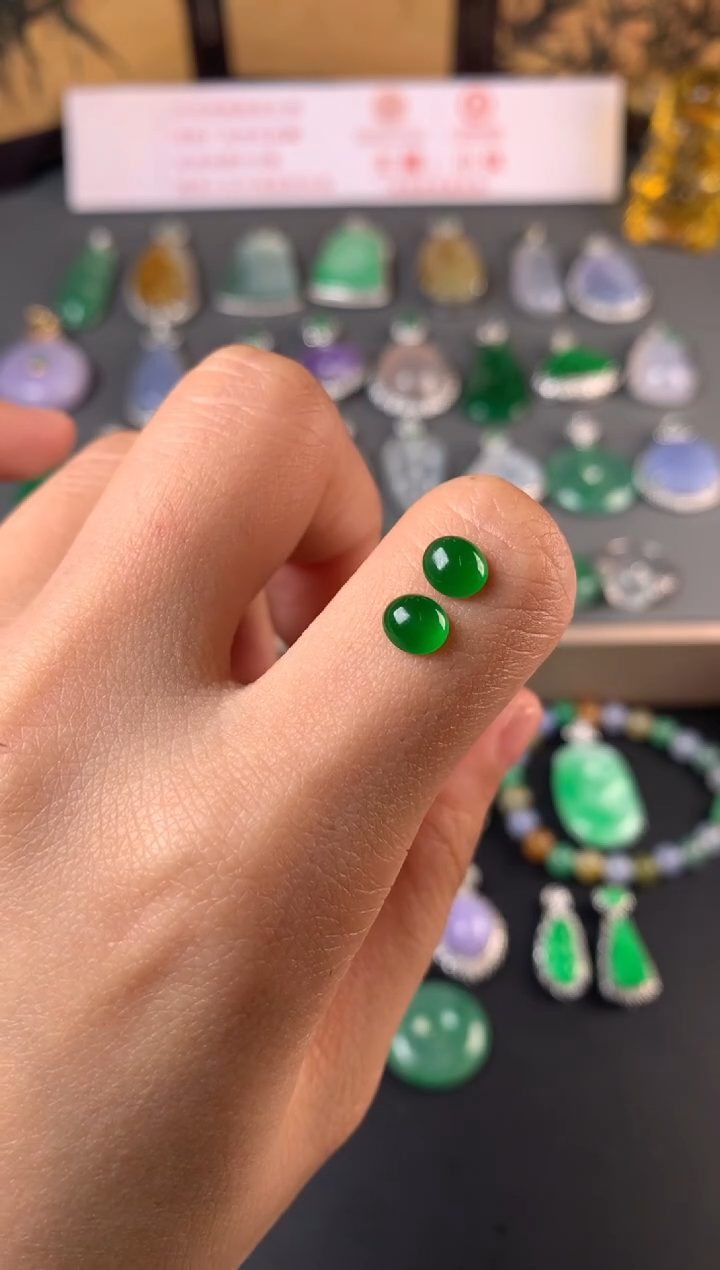 未镶嵌定制翡翠I****n裸石（镶嵌定制）