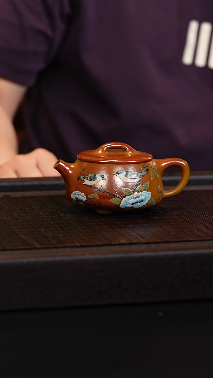 茶壶紫砂宜兴紫砂壶yjy2540