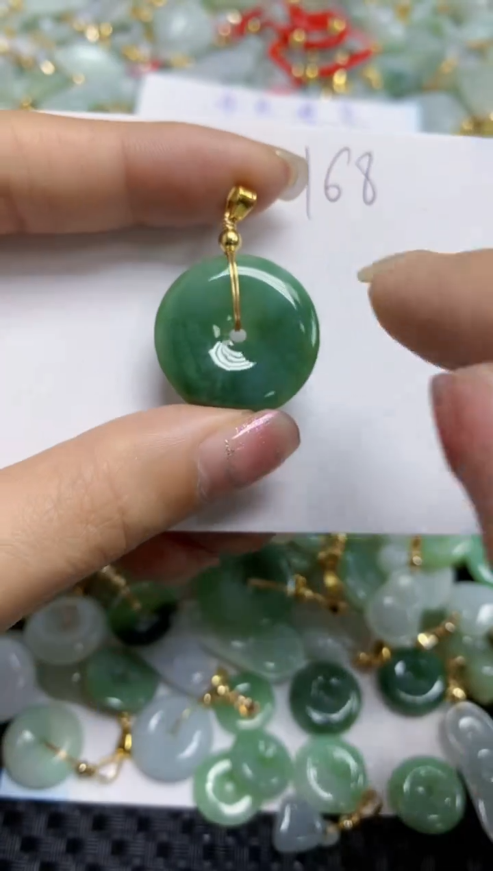 【闪购商品】翡翠颈饰合金   天然A货翡翠