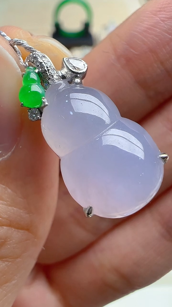 【闪购商品】翡翠吊坠(不含链)18K金镶嵌多样性团购发一件