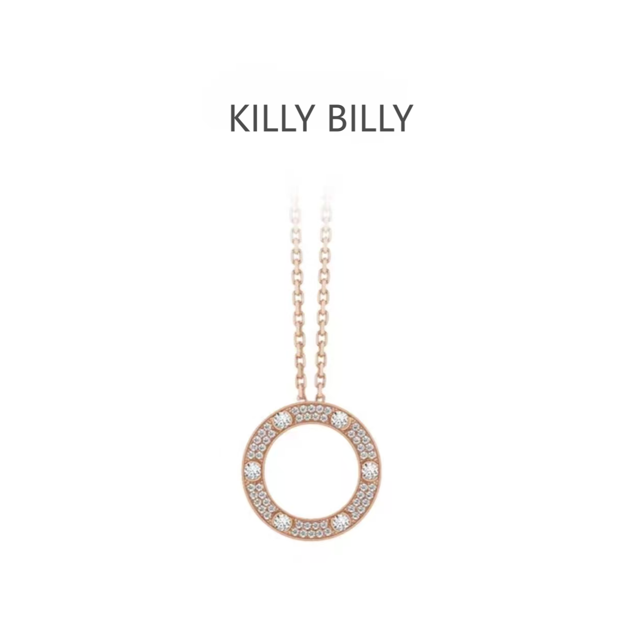 KILLYBILLY法式小众设计款项链