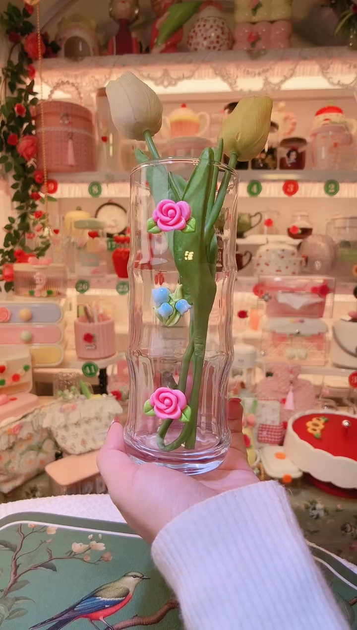 竹节花瓶——手工制作品质好！