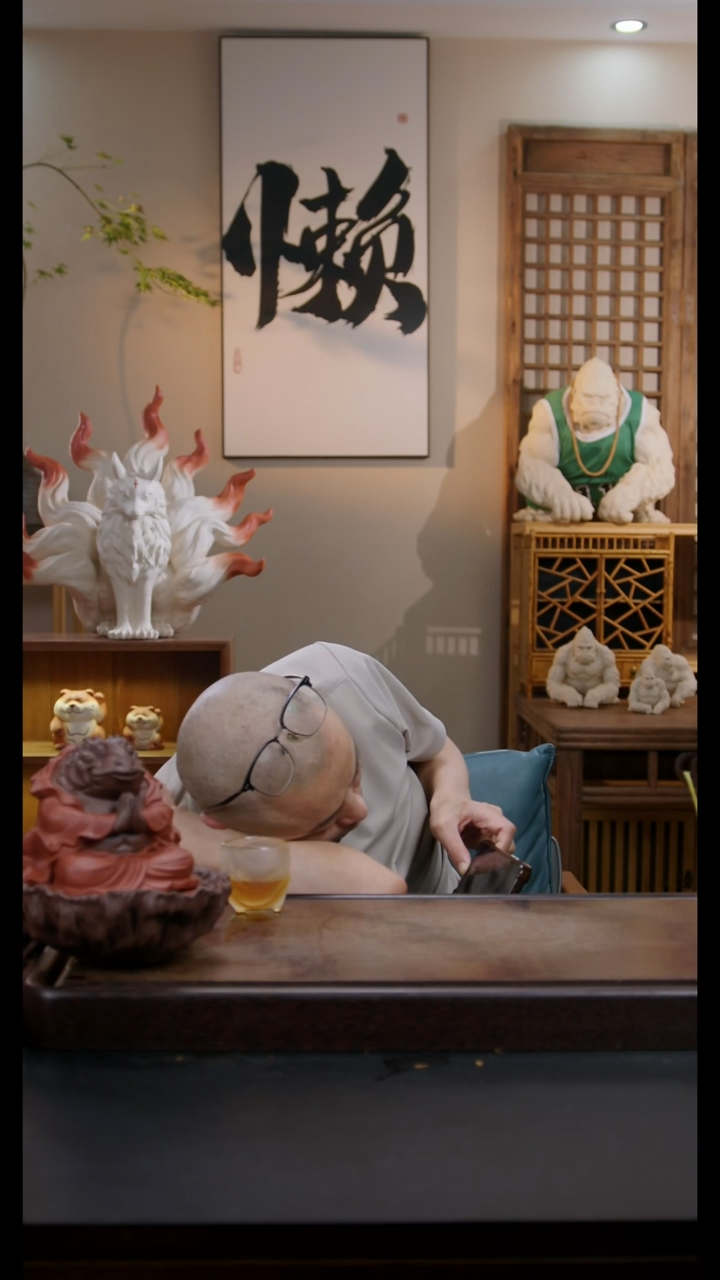 紫砂茶宠小**人紫砂有求必应