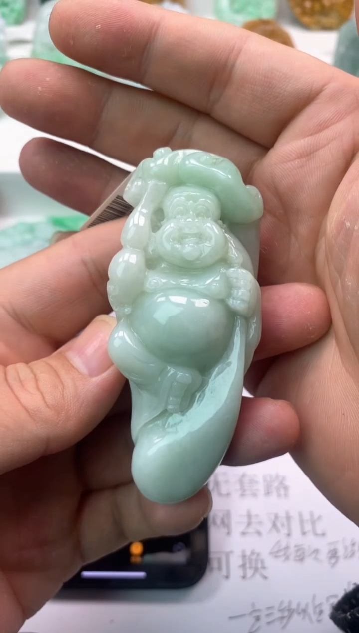 【闪购商品】翡翠颈饰未镶嵌天然A货翡翠