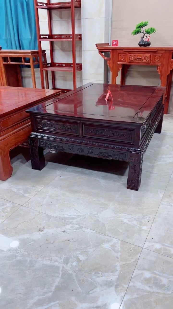 花梨木类成套家具酸枝木128大茶几