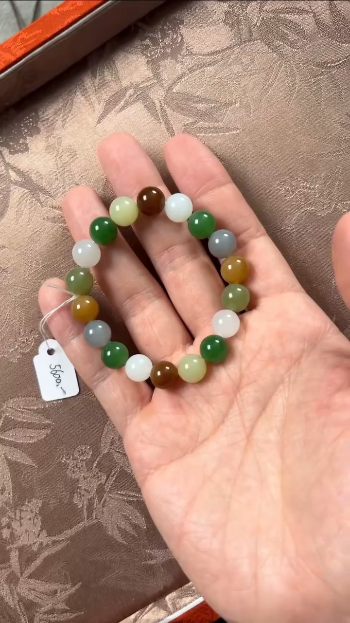 【闪购商品】和田玉手串未镶嵌多宝手串