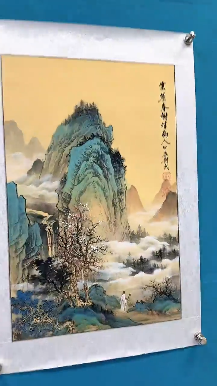 国画瀚美居艺术馆刘武手绘-国画3
