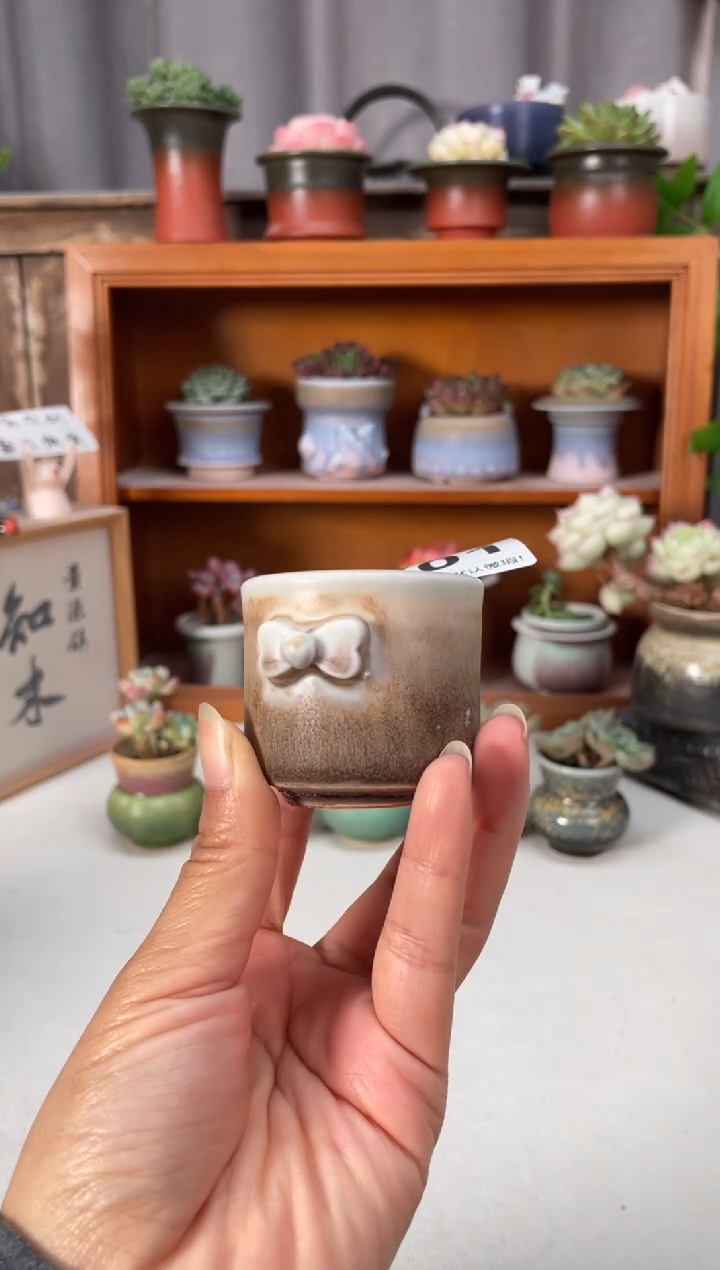 瓷片701知木小芳花盆编号